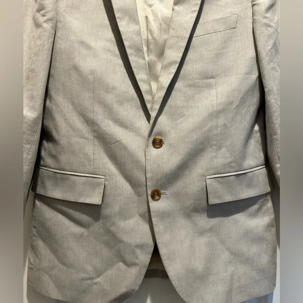 J Crew Cotton Thompson Knit Blazer
